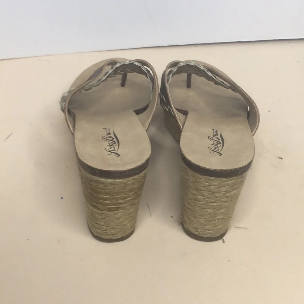 Lucky 🍀 Brand thong wedge sandals